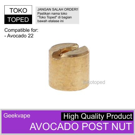 Avocado 22 Post Nut | geekvape rdta 22mm