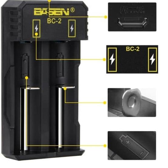 ⅎ CHARGER BASEN BC-2 BC2 BC 2 CASAN BATRE CHARGER ☂