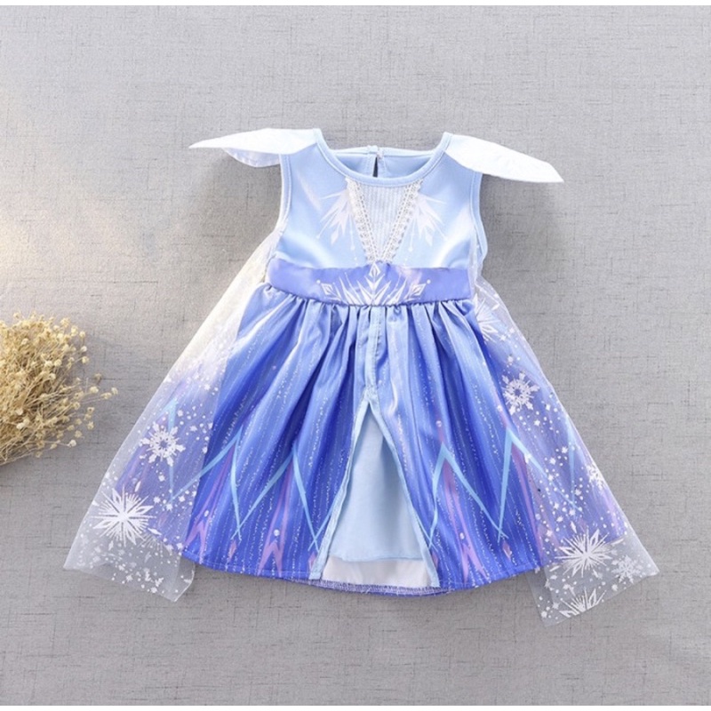 jojokids / gaun baby gaun frozen gaun elsa baju anak pesta dress anak dress foezek elsa dress prince