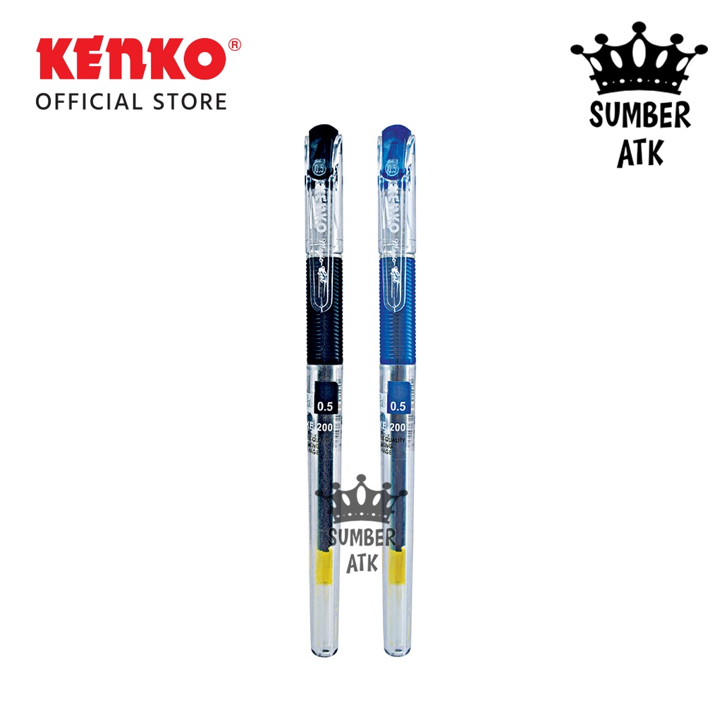 

KENKO GEL PEN KE-200 (Magic Gel) 0.5MM / PEN GEL / PEN TINTA GEL / PENA GEL