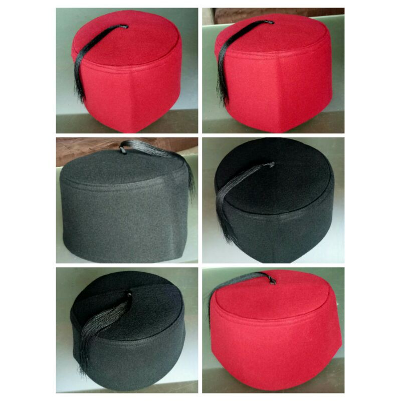 Peci Turki Kuncir Kopiah Aladin Songkok Sufi