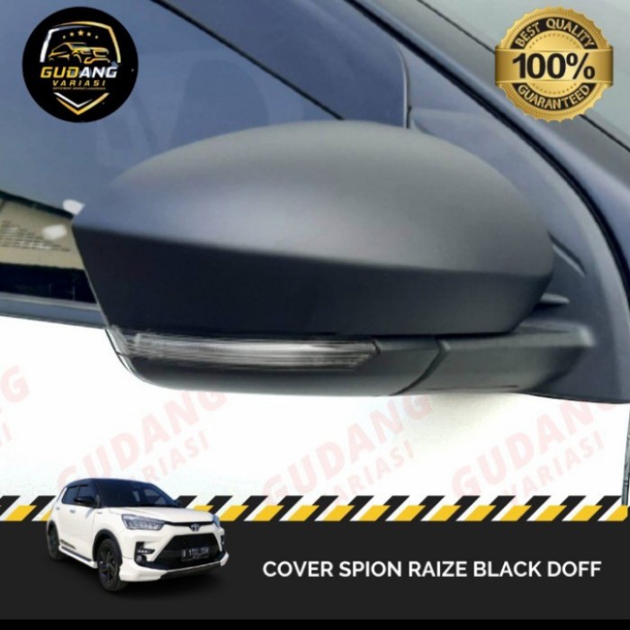 Cover Spion Toyota Raize Hitam Doff