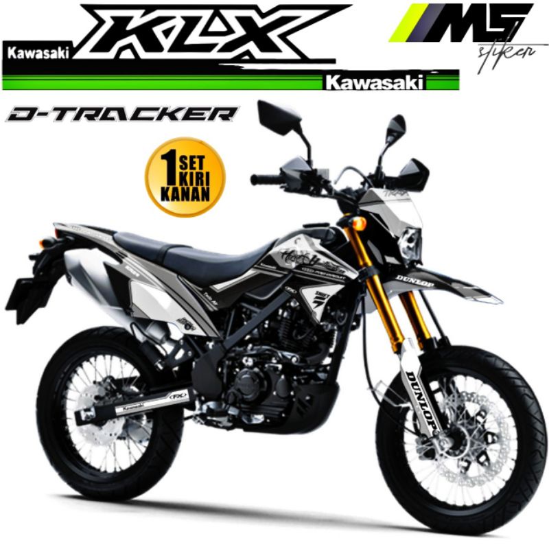 Decal Sticker Striping Variasi Fullbody KLX DTRACKER 150 2016-2022 - Decal DTRACKER New - Decal DTRA