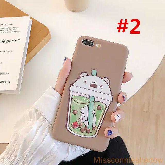 Case HP Gambar Kartun Beruang untuk oppo A9 2020 A5S / A7 / a37 / F9