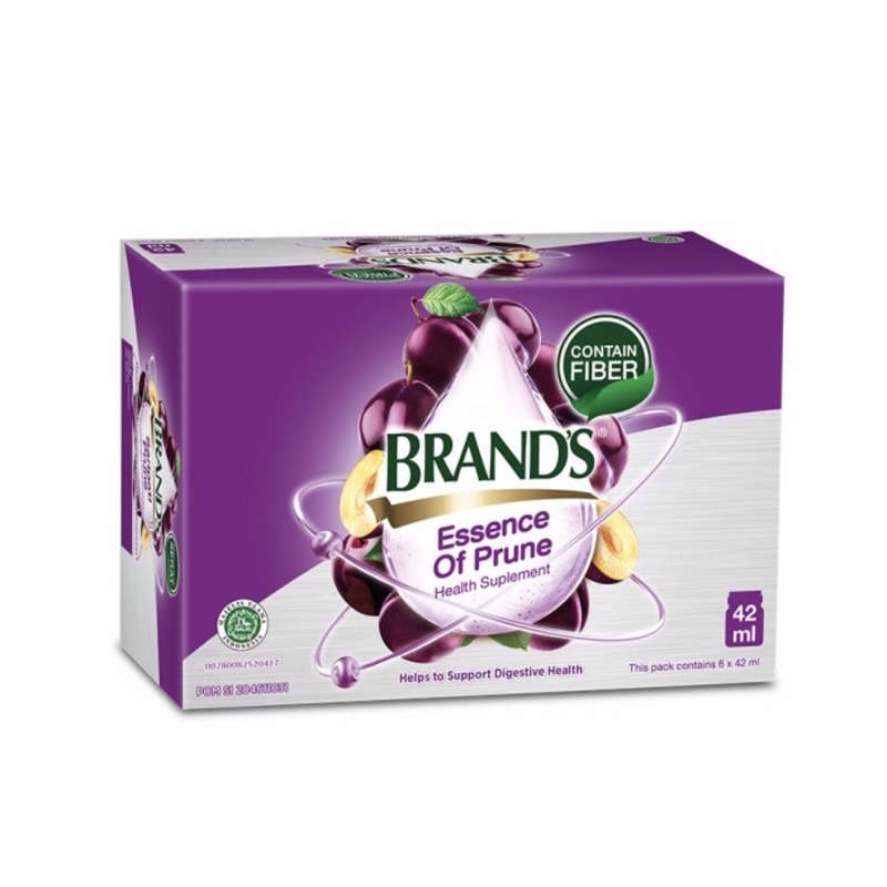 Brands essence of prune 42 gram box 6 botol ( detox &amp; kesehatan kulit )