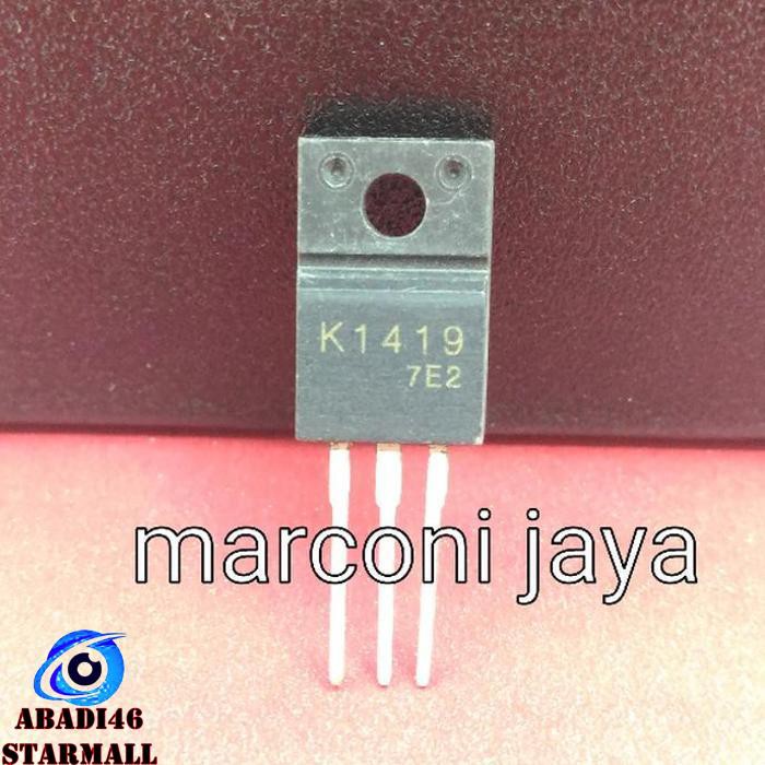 K1419 2Sk1419 Transistor Mosfet Marcojiw99 Dijamin