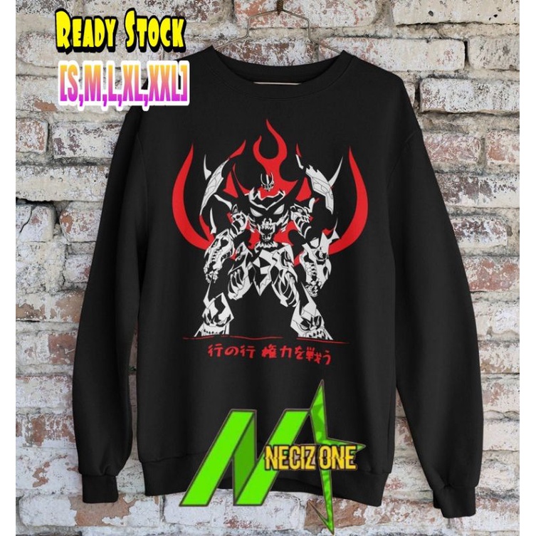 TENGEN TOPPA GUREN LAGAN ANIME MANGA JEPANG CREWNECK SWEATER PREMIUM QUALITY SABLON
