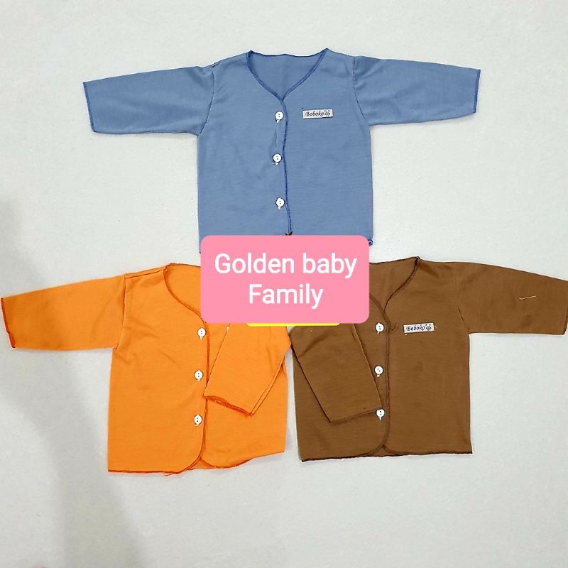 6 Pcs Baju Panjang BOBOKO GRADASI 0-3 Mont