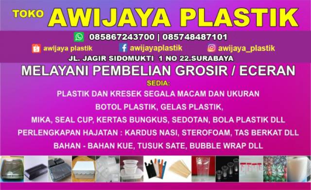 Gardenglories Kresek Bening / Kantong Kresek / Kresek Timbangan Bening / Kresek Kiloan Ukuran 15Cm