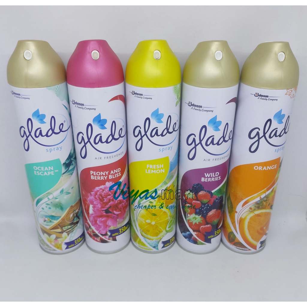 Glade Aerosol Air Freshener / Pengharum Ruangan 350ml