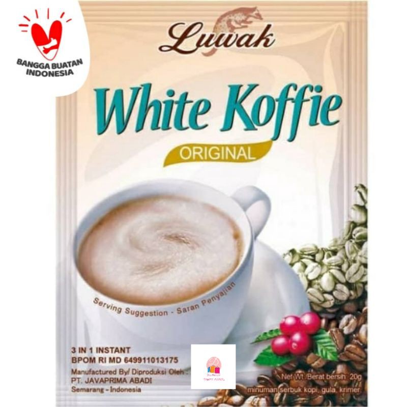 Kopi Luwak white coffe 20gr