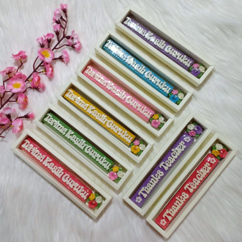 

B2-A Coklat Bar Hadiah buat guru ( terimakasih guruku thanks teacher )