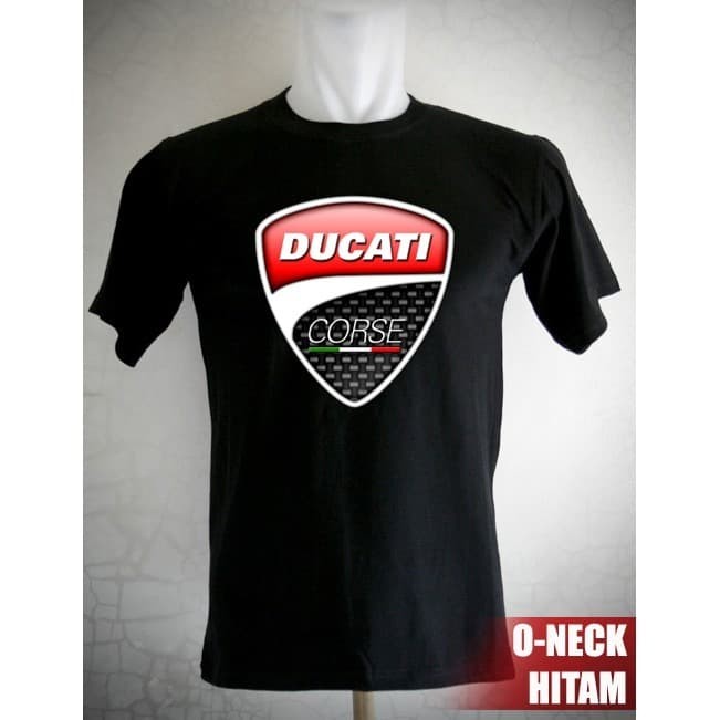 Kaos Baju Obral Combed 30S Distro DUCATi CORSE polos custom indonesia