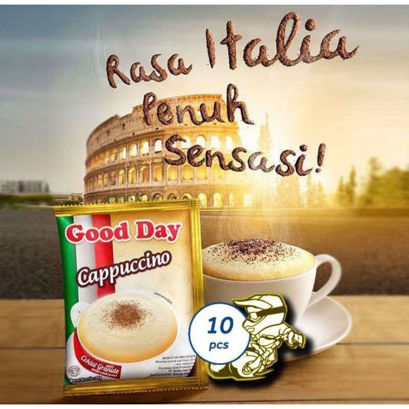 

Good Day Cappuccino 1R isi 10psc