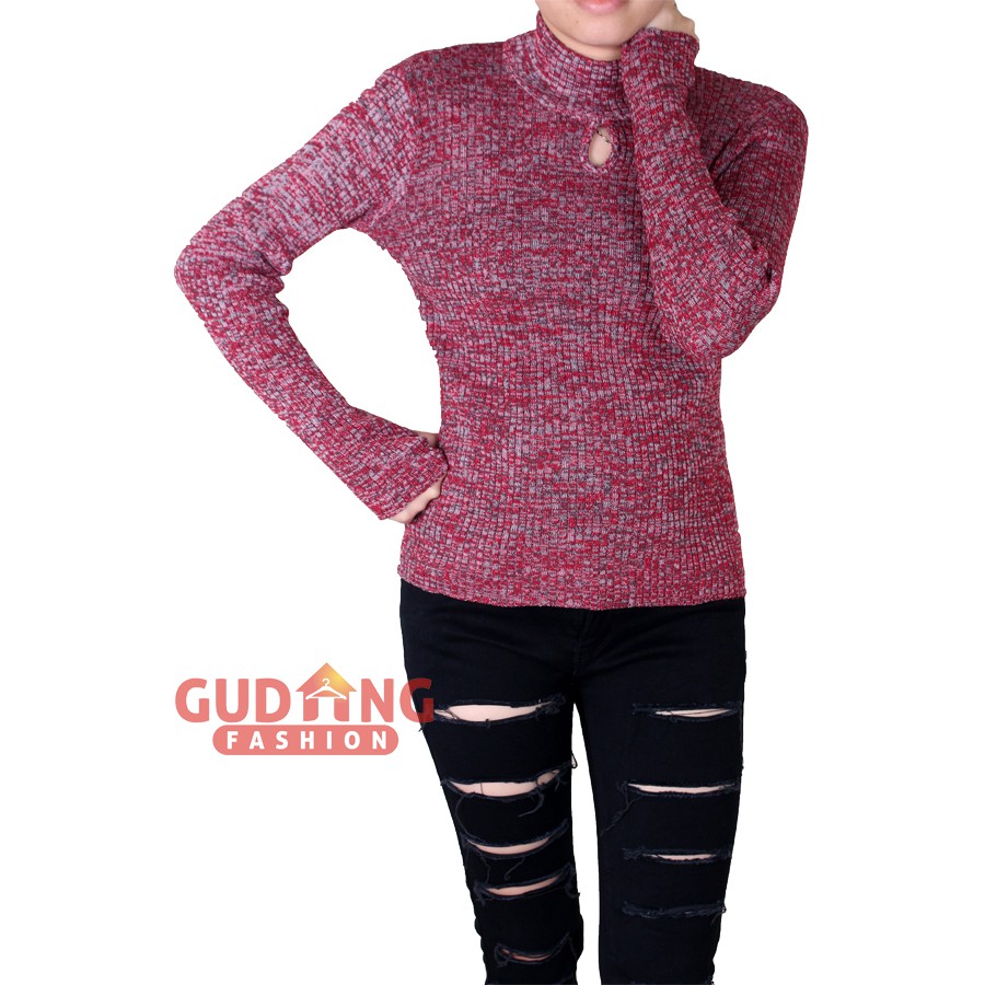 Sweater Lengan Panjang Wanita RJT 10