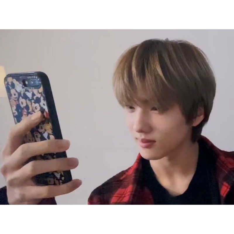 NCT Dream Park Jisung Mickey Mouse Replika Phone Case KPOP