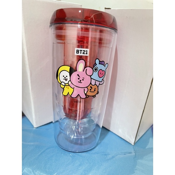 Tumbler bt21 milk life. botol bt21. bts. milk life.