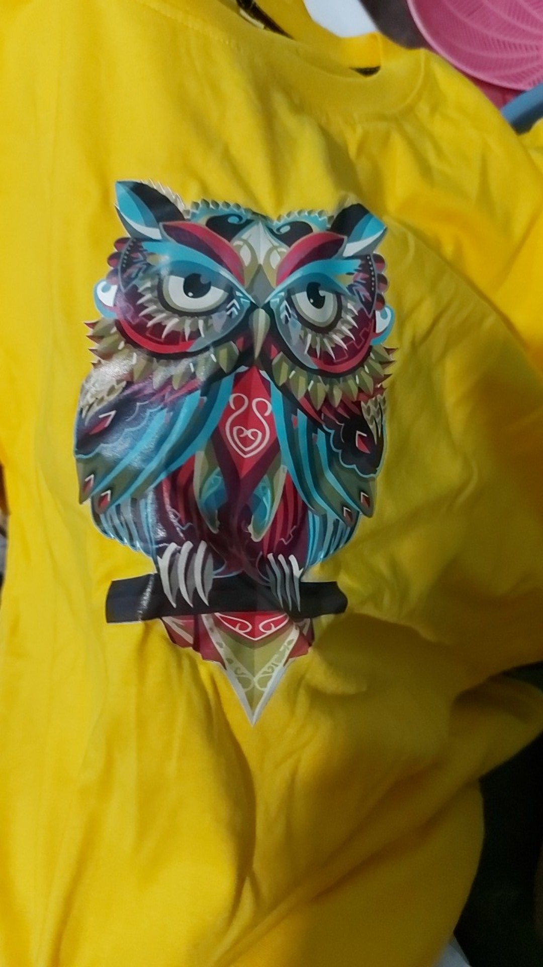 Wt Kaos Warna Owl Batik Tshirt Distro M L Xl