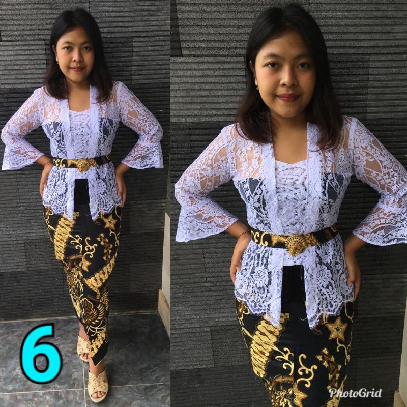 Kebaya Bali By Ani Kebaya Kutubaru Semifrance