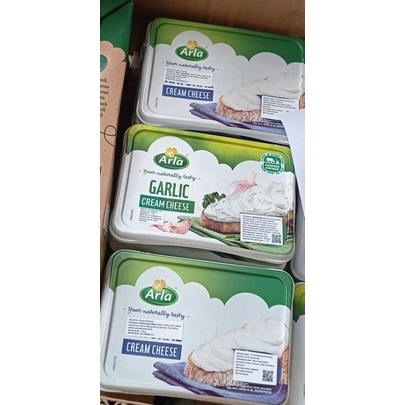 

Arla Cream Cheese 150gr Naturally & Garlic