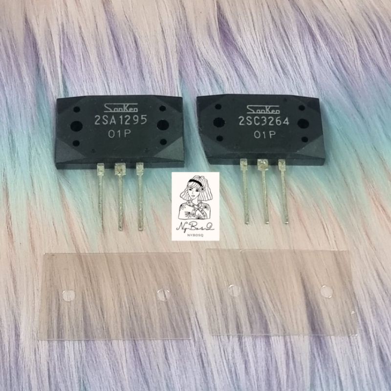 TRANSISTOR SANKEN 1295 3264 A1295 C3265 2SA1295 2SC3254 ORIGINAL 1 SET
