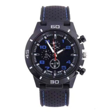 ✅COD GT-100 Jam Tangan Pria Sport Korea Quartz-Biru