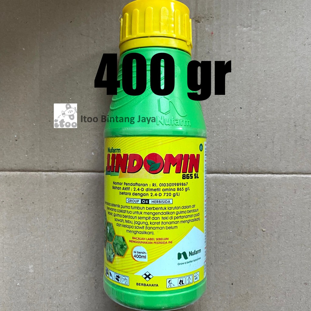 Jual Herbisida Sistemik Lindomin Dimetil Amina 865SL 400 ml | Shopee ...