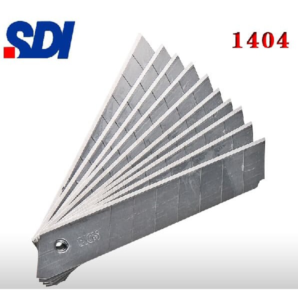 

SDI Isi cutter Besar (L150) 18 mm - SDI Spare Blades 1404 - Refil SDI Cutter Besar L-150