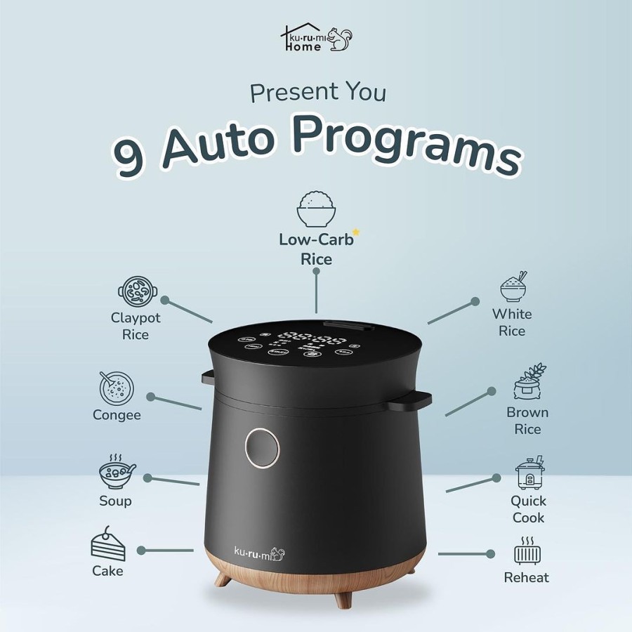 Kurumi Home Multi-Rice Cooker KH 200 Low Carbo