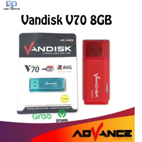 FLASHDISK VANDISK 8GB ORIGINAL GARANSI RESMI