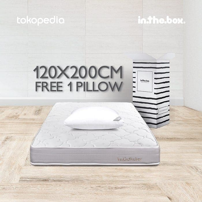 Promo Terbatas - Kasur Spring Bed In The Box Inthebox Size 120X200 (Full )