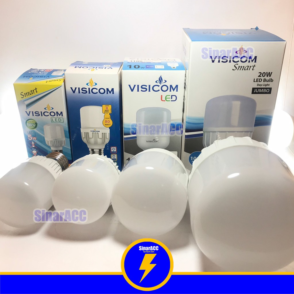 lampu led capsul jumbo visicom 8 watt