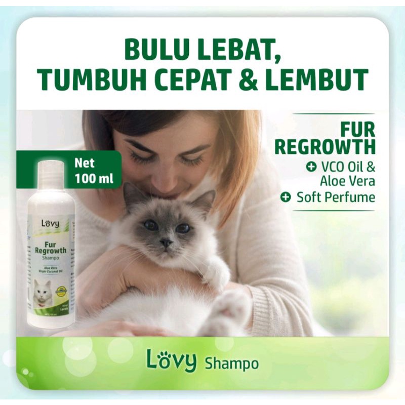 shampo kucing anti rontok 100ml murah