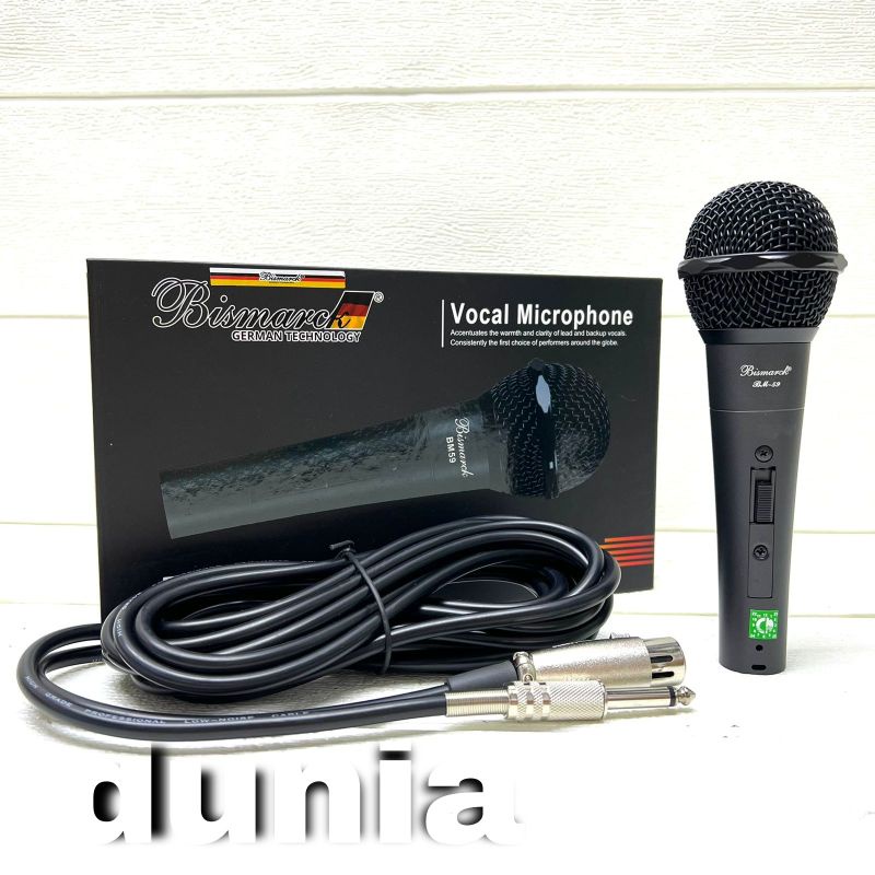 Microphone mic kabel Bismarck BM 59 Original