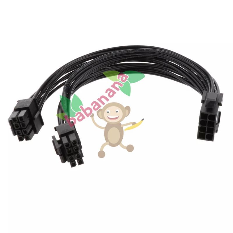 kabel splitter 8 pin cpu to dual 4+4pin motherboard cabang cable psu