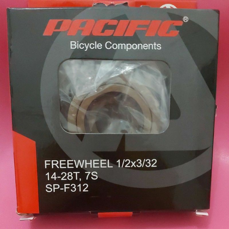 FREEWHEEL 7 SPEED 1/2x3/32 GEAR SUSUN PACIFIC ORI