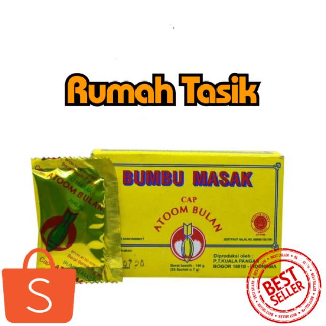 Bumbu Atom Bulan / Bumbu Masak Cap Atom Bulan Eceran