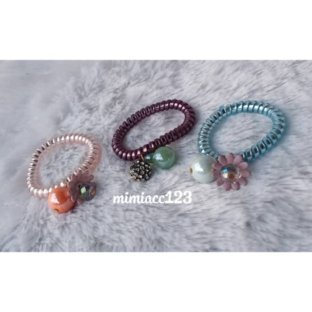 KARET RAMBUT ULIR/ KARET ULIR HIAS/ KARET RAMBUT CANTIK