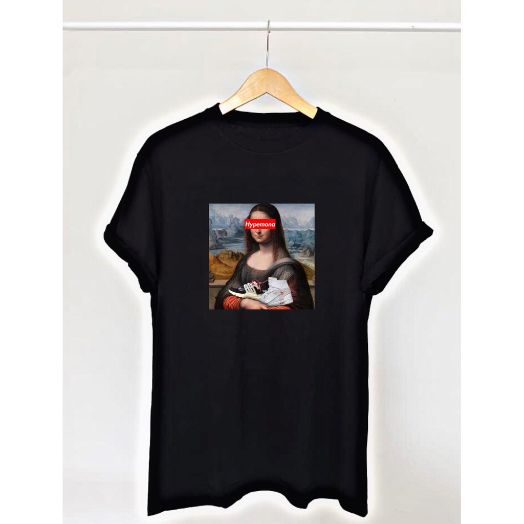 Kaos Sneakers Monalisa Air Jordan 1