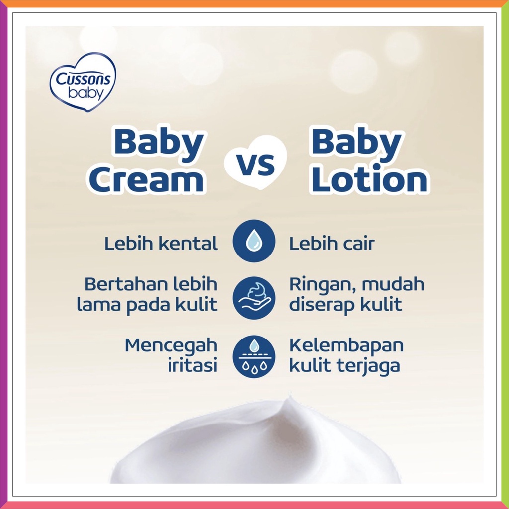 CUSSONS BABY CREAM 50 100 GR / KRIM IRITASI BAYI