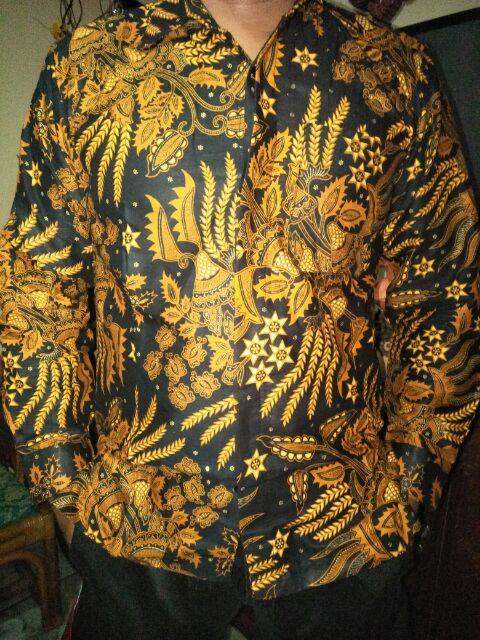 Kemeja Batik Pria | Gudangbatikcom | Sogan Panjang