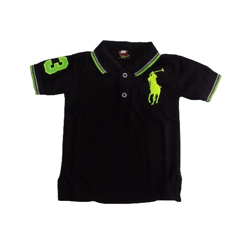 Sinayah Olshop - Polo Kids Anak / Kaos Krah Anak Motif / Baju Kaos Polo Anak Logo Bordir / Baju Kaos