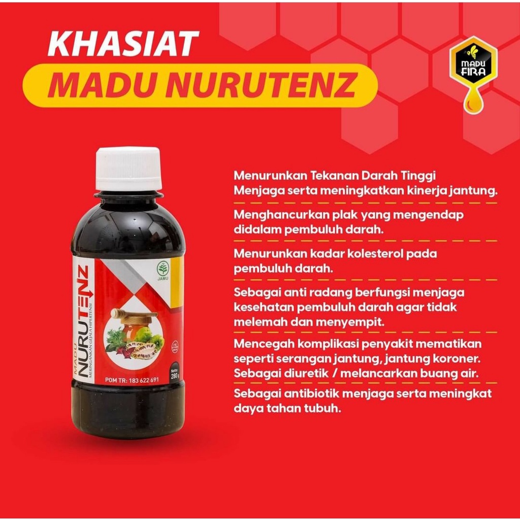 (BISA COD) Madu Nurutenz Asli Madu Nurutenz Hipertensi Madu Nurutenz Asli Original Madu Nurutenz Asli Hipertensi Nurutenz Nurutenz Obat Hipertensi