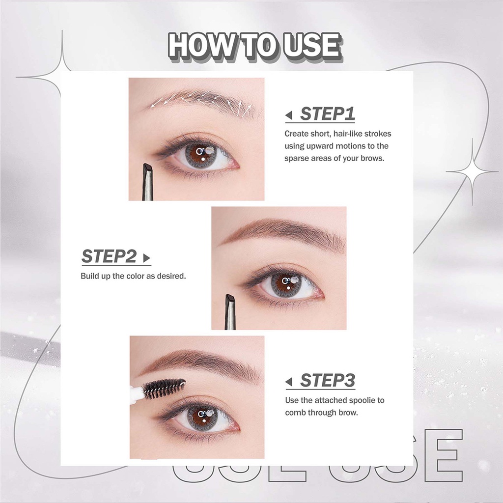 ❤ BELIA ❤ BNB BARENBLISS Make Me Classy Eyebrow | Eye Brow | Pensil Alis Matic | BPOM