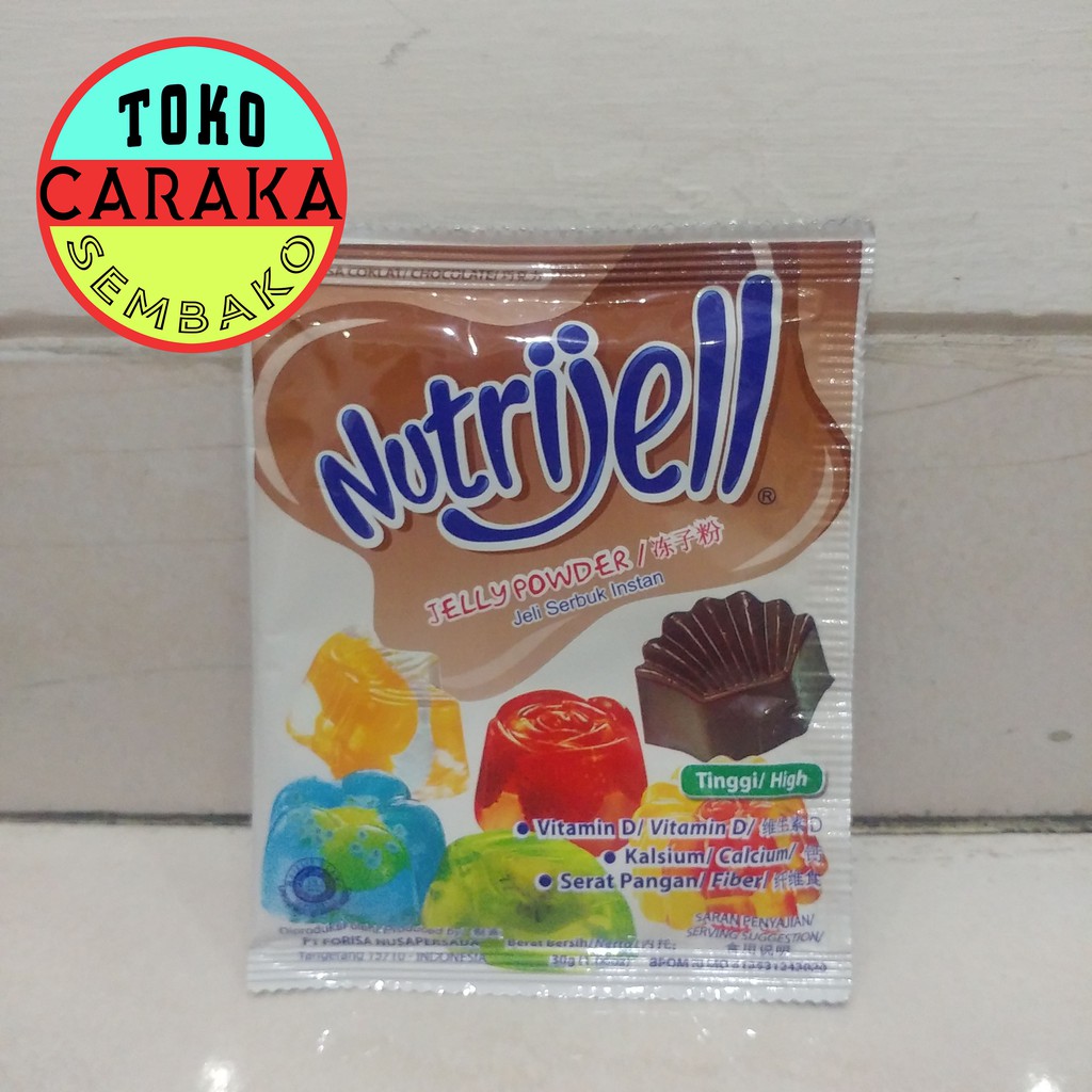 

Nutrijell Jelly Powder Rasa Coklat / Chocolate - 30g