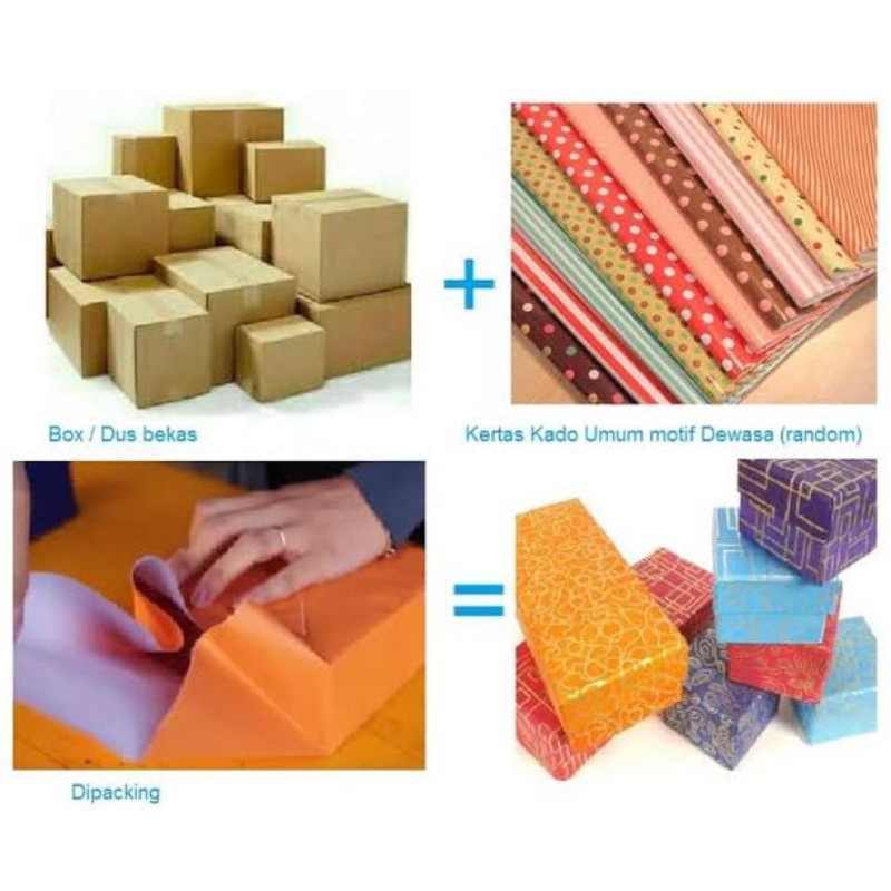 

Packing Kado Free Kartu Ucapan