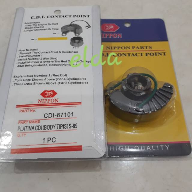 Cdi Platina Daihatsu Zebra S89