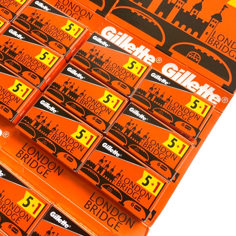 (20 Pack) Silet London Bridge 5+1