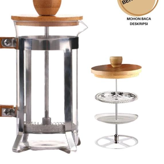 ✼ ALAT PRES KOPI / FRENCH PRESS 600ML ☈