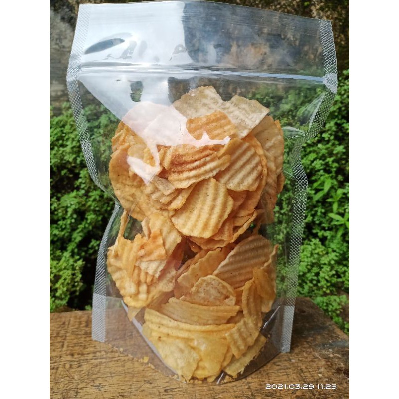 

snack kripik talas ori